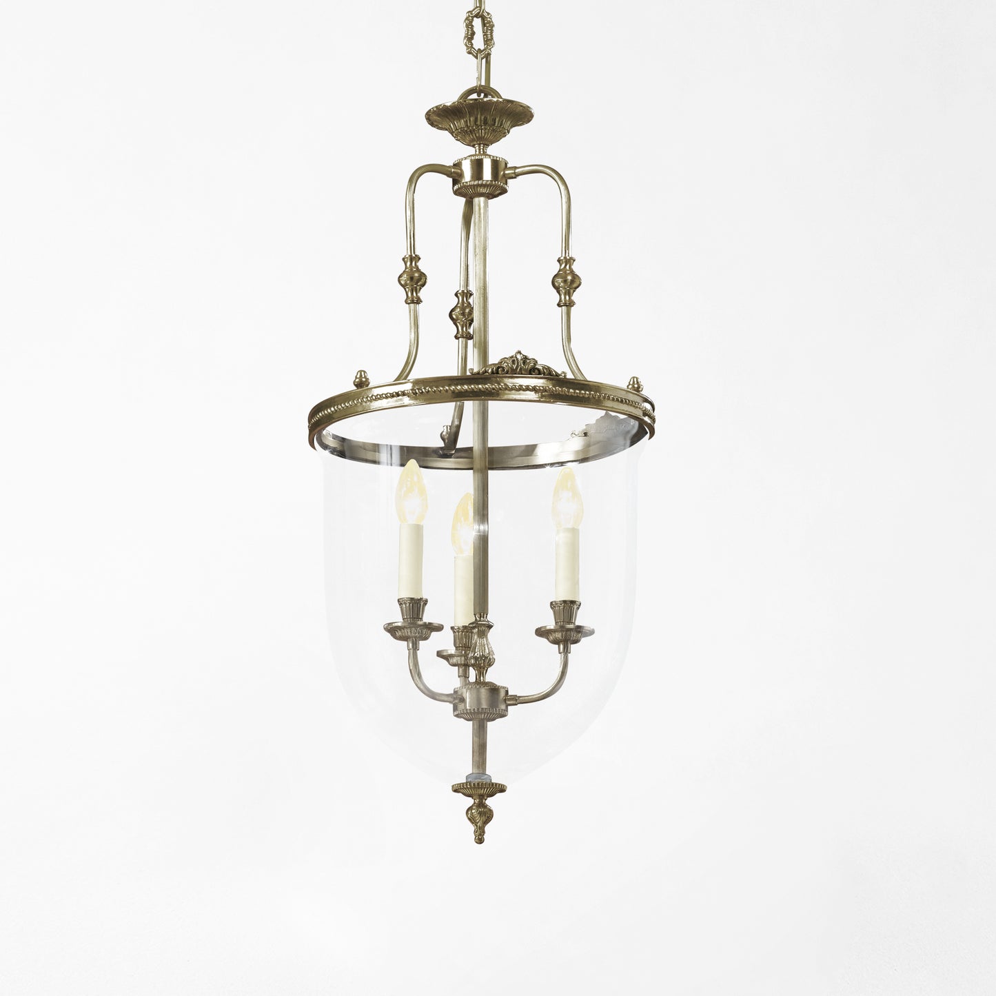 Italian silver lantern.