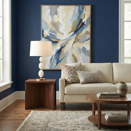 KAVALA alabaster lamp