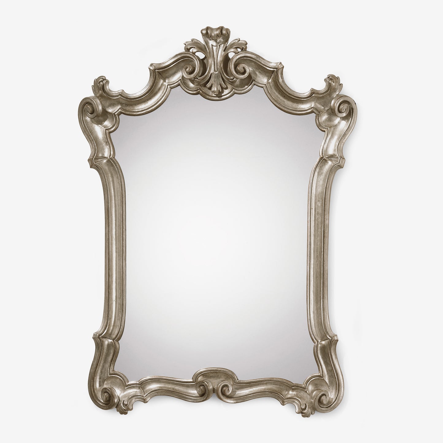 Silver Italian mirror.