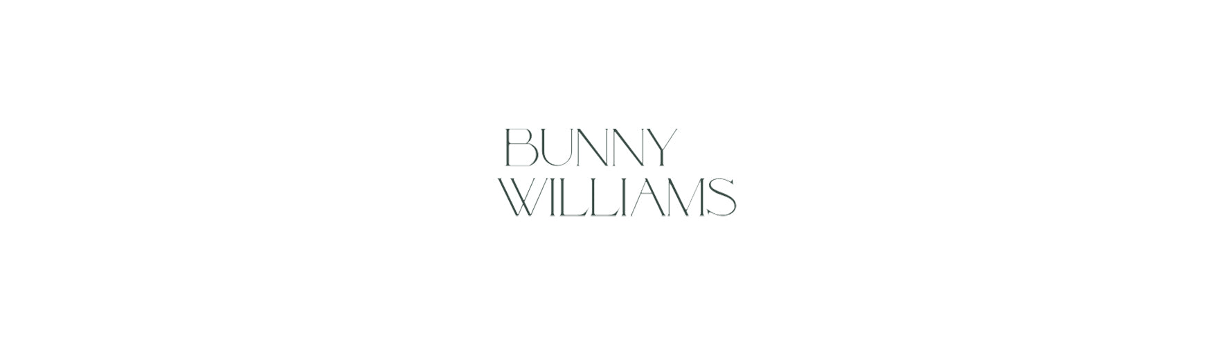 Bunny Williams interior design logo.
