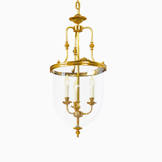 Italian brass lantern.