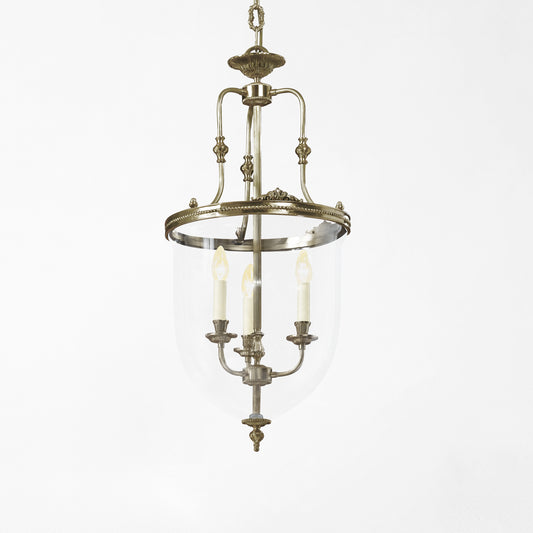 Italian silver lantern.