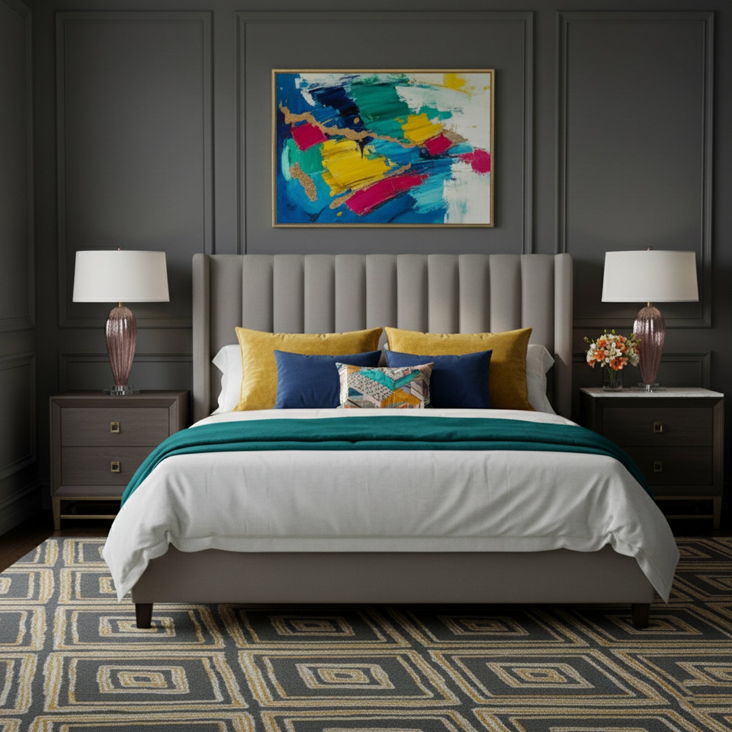 Murano-Glass-Lamp-Bedroom-Setting.