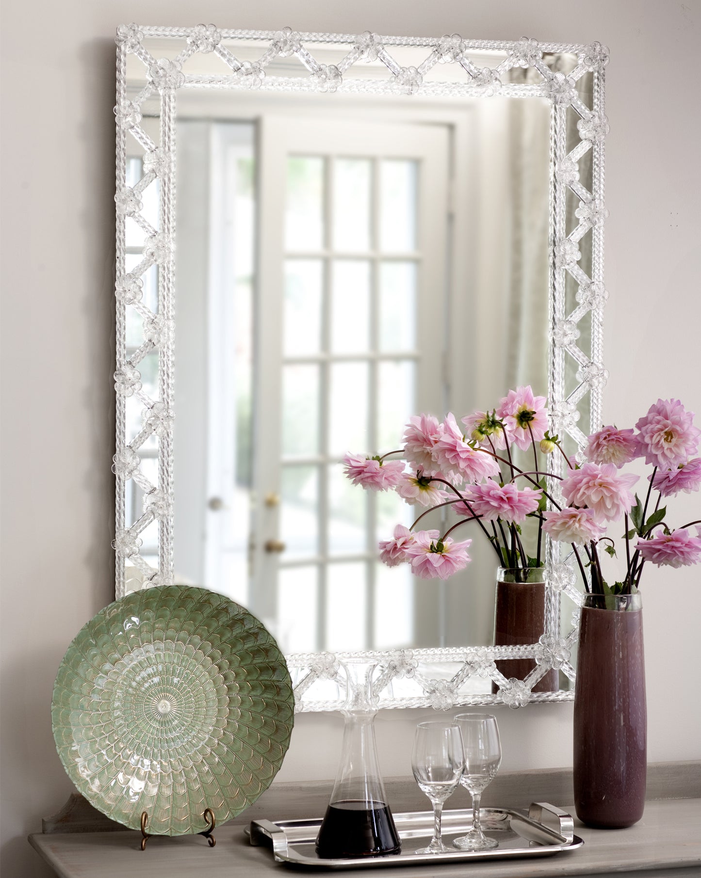 MARITIMA Murano glass mirror