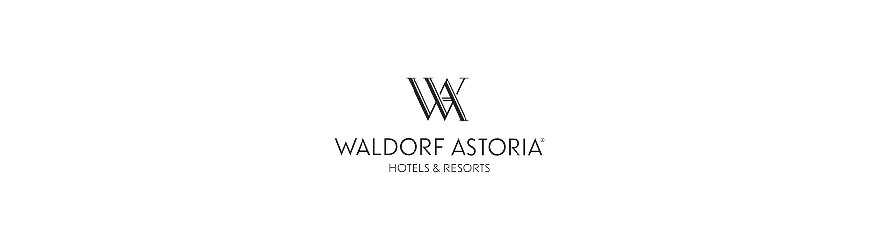 Waldorf Astoria logo.