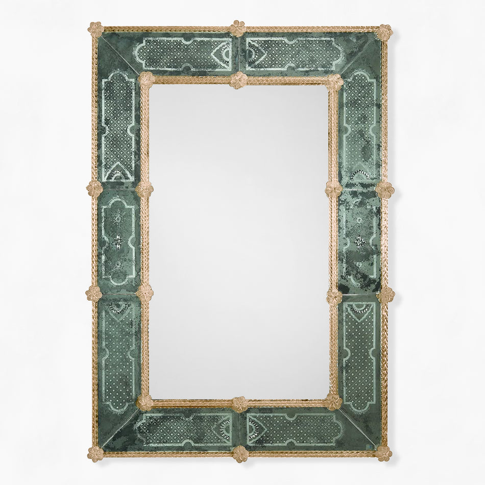 CELESTE Murano glass mirror