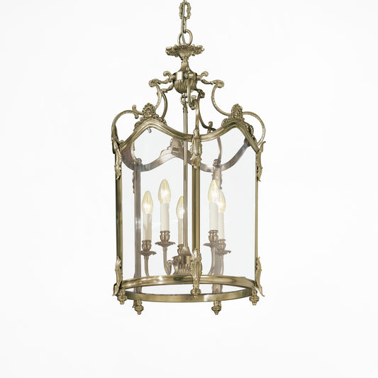 Antique silver Italian lantern.