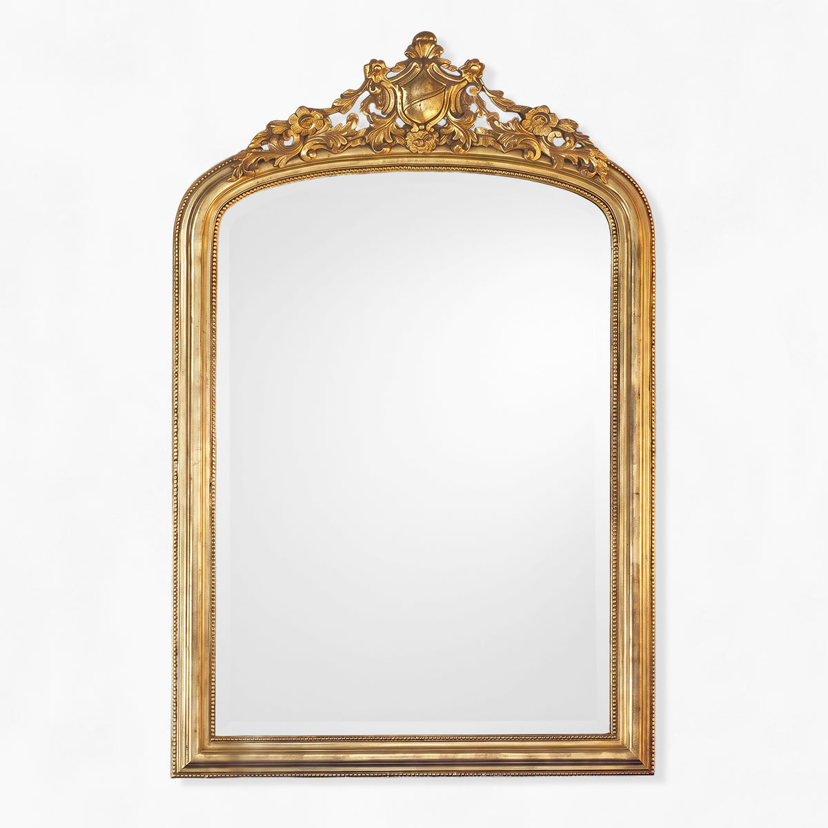 Ornate gold Italian mirror.